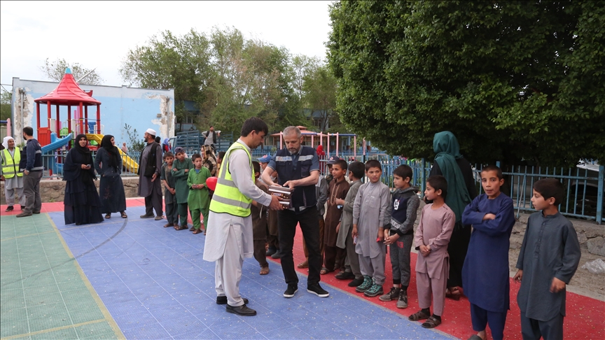  افطاری ترکیه برای کودکان یتیم افغانستان