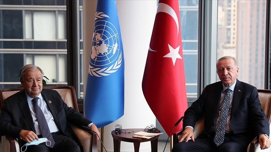  تماس تلفنی اردوغان و گوترش پیرامون تحولات قدس و اوکراین