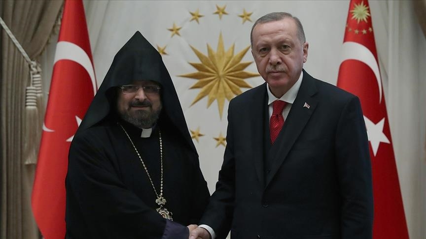  پیام اردوغان به پاتریک ارامنه ترکیه