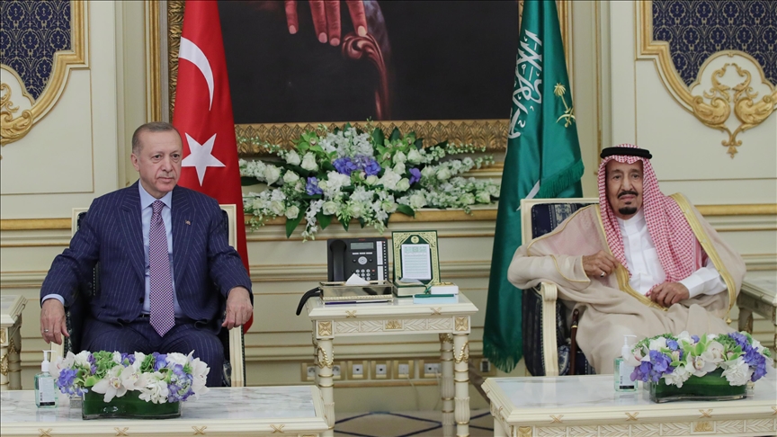  دیدار اردوغان با پادشاه عربستان سعودی 