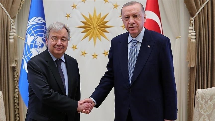  اردوغان و گوترش درباره آخرین تحولات اوکراین رایزنی کردند