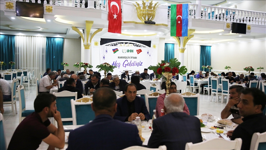  مراسم افطاری ترکیه برای جانبازان و خانواده‌های شهدای جنگ قره‌باغ