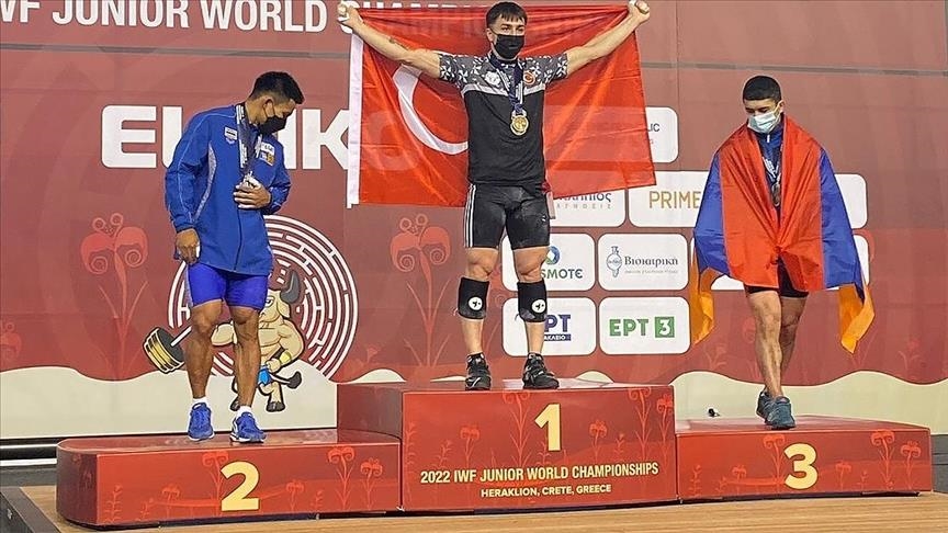  وزنه‌بردار ترکیه 3 مدال کسب کرد