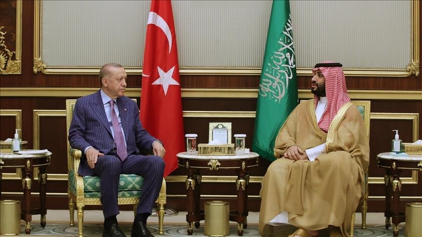  گفتگوی تلفنی اردوغان با ولیعهد عربستان سعودی
