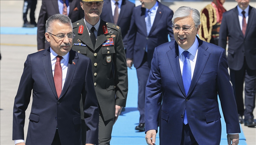 رئیس‌جمهور قزاقستان وارد آنکارا شد