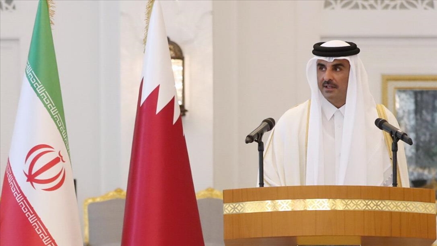  سفر امیر قطر به ایران