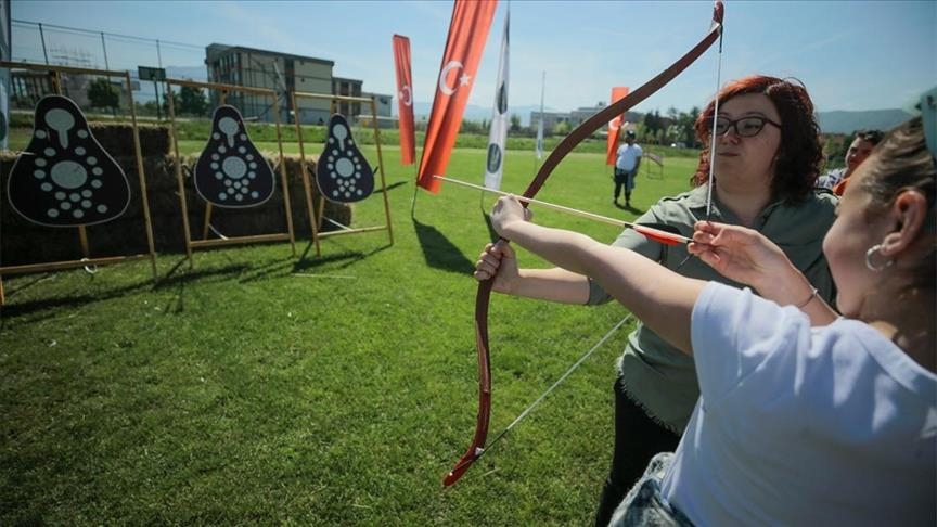  پایان دومین دور مسابقات تیراندازی با کمان بالکان