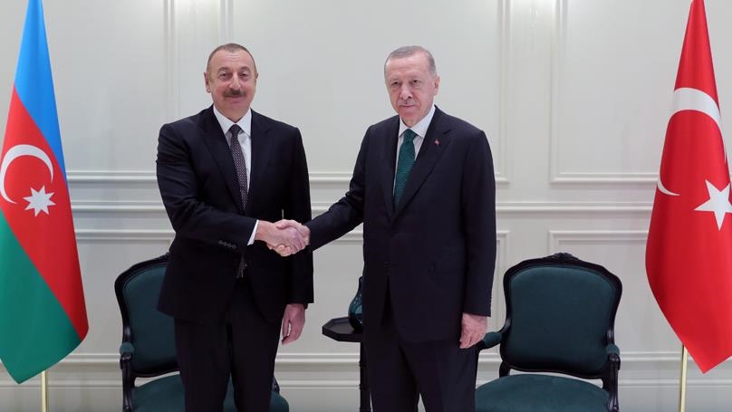  اردوغان و علی‌اف دیدار کردند