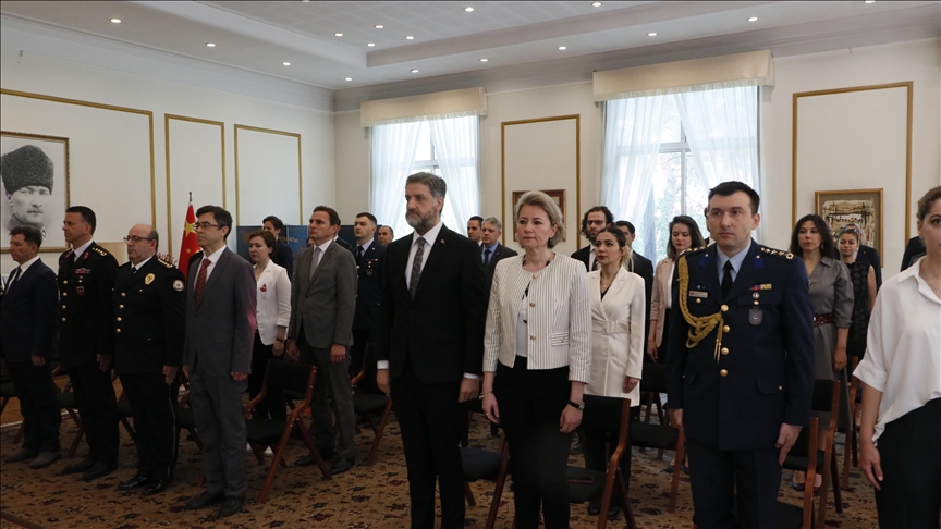  بزرگداشت روز یادبود آتاترک، عید جوانان و ورزش در چین