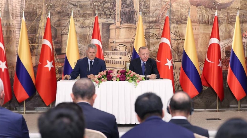  اردوغان: سطح روابط ترکیه با کلمبیا به شراکت راه‌بردی ارتقا یافت