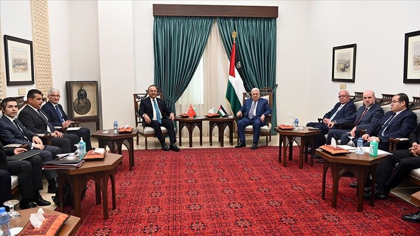  قدردانی عباس از ترکیه بابت حمایت از مردم فلسطین 