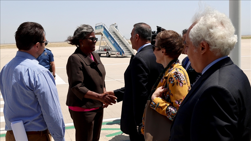  نماینده دائم آمریکا در سازمان ملل وارد ترکیه شد