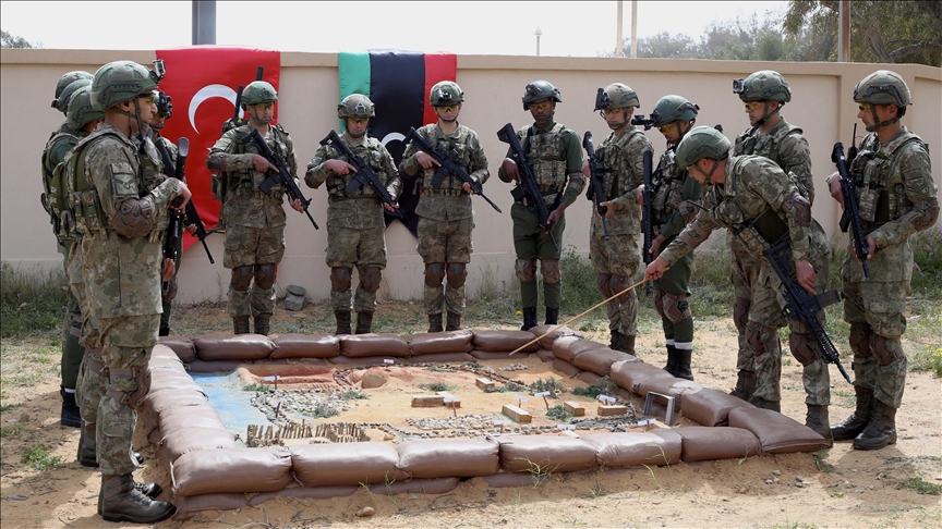 آموزش سربازان لیبیایی توسط نیروهای مسلح ترکیه