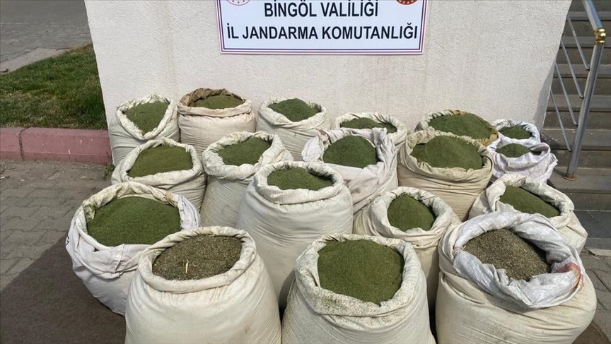  کشف 407 کیلوگرم مواد مخدر در استان بینگول ترکیه