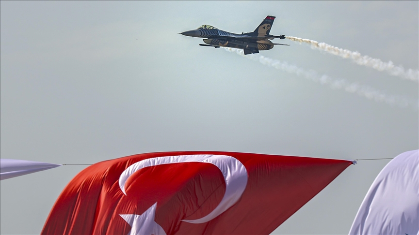  نمایش ستارگان ترک در رزمایش نظامی ترکیبی افس-2022