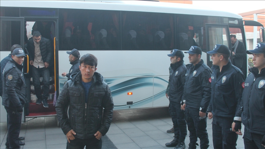  دستگیری 35 مهاجر غیرقانونی در استان دنیزلی ترکیه