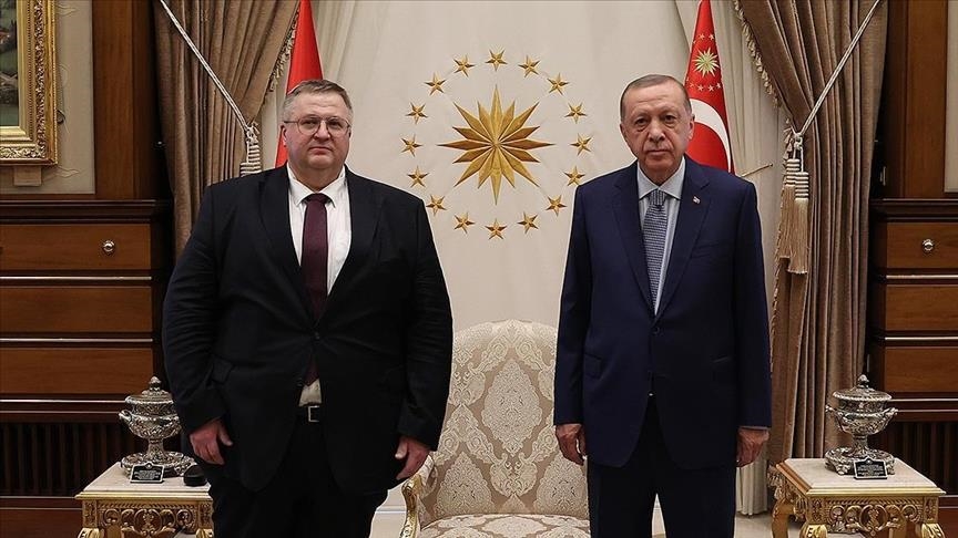  دیدار اردوغان با معاون نخست وزیر روسیه