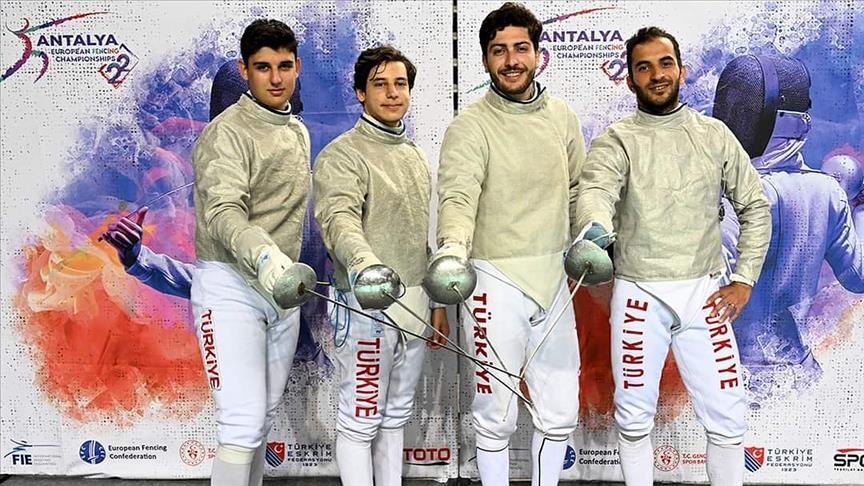  موفقیت تیم ملی ترکیه در رقابت‌های شمشیربازی اروپا