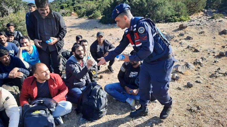  دستگیری 1479 مهاجر غیرقانونی در چاناک‌قلعه ترکیه