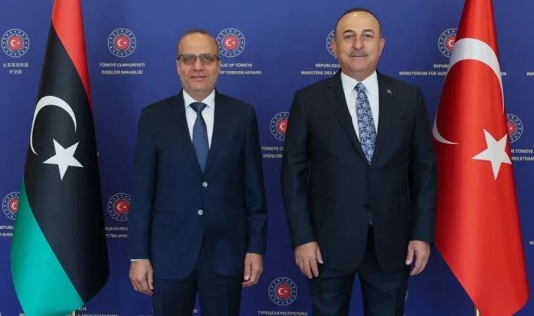  دیدار چاووش‌اوغلو با معاون رئیس شورای ریاستی لیبی