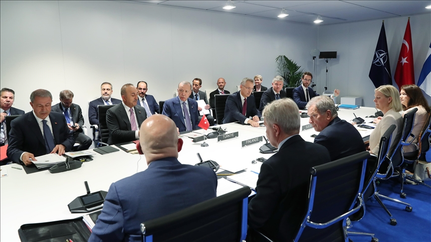 نشست چهارجانبه ناتو، ترکیه، سوئد و فنلاند پایان یافت