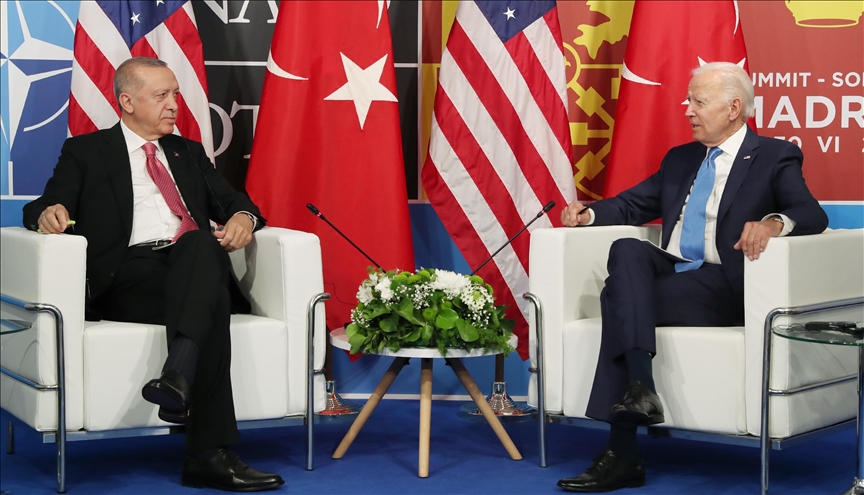  بایدن از اردوغان قدردانی کرد