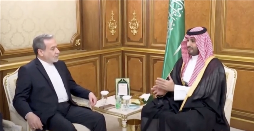 دیدار عراقچی با محمد بن‌ سلمان
