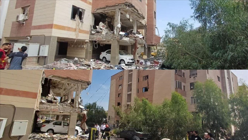  انفجار در یک مجتمع‌ مسکونی در پردیسان قم