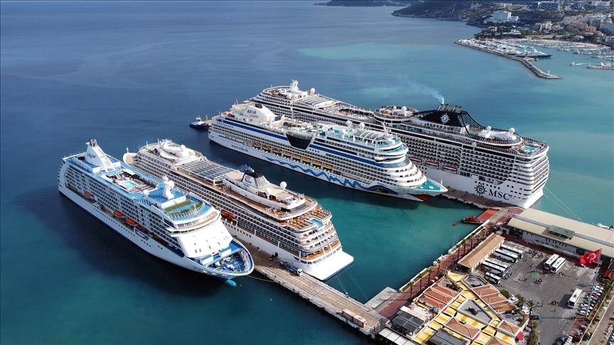  بازدید گردشگران 490 کشتی تفریحی از ترکیه طی نیمه اول سال