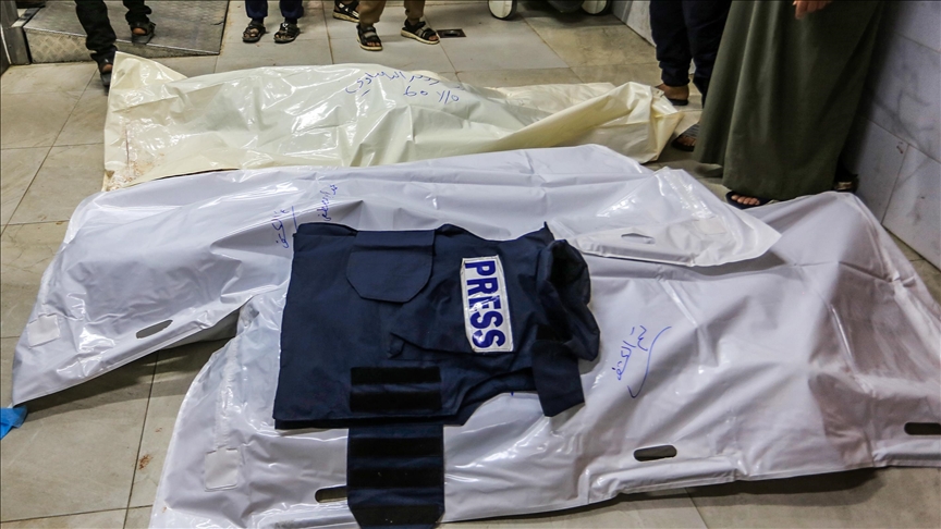  فراخوان آنادولو برای حمایت از خبرنگاران در معرض خطر گرسنگی در غزه