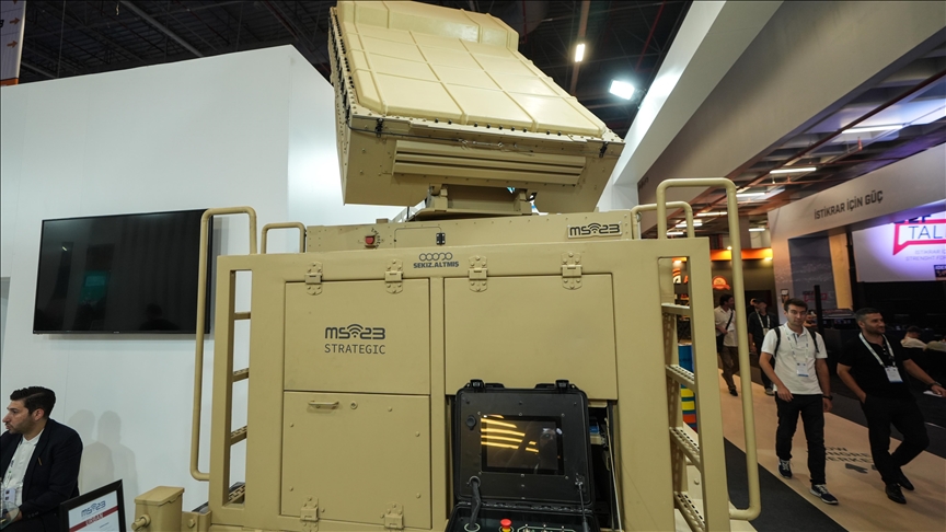  رونمایی از سیستم جنگ الکترونیک بومی ترکیه در نمایشگاه بین‌المللی صنایع دفاعی استانبول