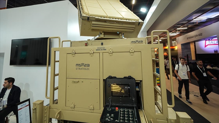  رونمایی از سیستم جنگ الکترونیک بومی ترکیه در نمایشگاه بین‌المللی صنایع دفاعی استانبول