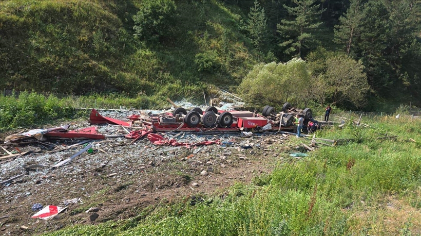  واژگونی تریلی در شرق ترکیه؛ راننده ایرانی جان باخت