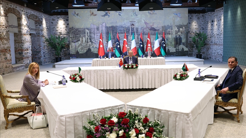  نشست سه‌جانبه ترکیه - ایتالیا - لیبی در استانبول برگزار شد