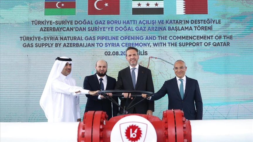  روند صادرات گاز طبیعی آذربایجان از طریق ترکیه به سوریه آغاز شد