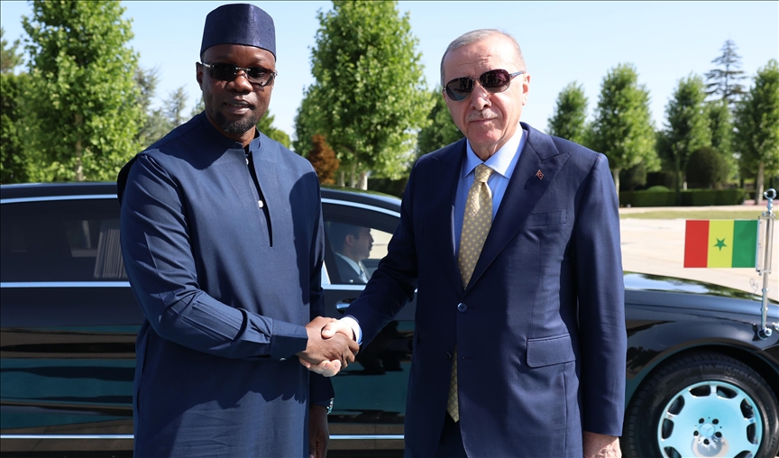 استقبال رسمی اردوغان از نخست‌وزیر سنگال در آنکارا