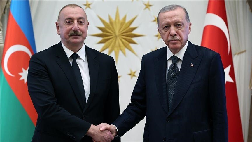 گفت‌وگوی تلفنی اردوغان و علی‌اف درباره توافق صلح میان آذربایجان و ارمنستان