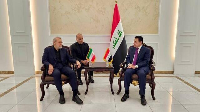  دیدار لاریجانی با مشاور امنیت ملی عراق 