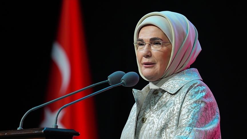 امینه اردوغان در شبکه اجتماعی بومی NSosyal نخستین پیام خود را منتشر کرد