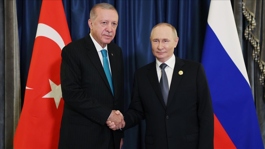  دیدار اردوغان و پوتین در چین