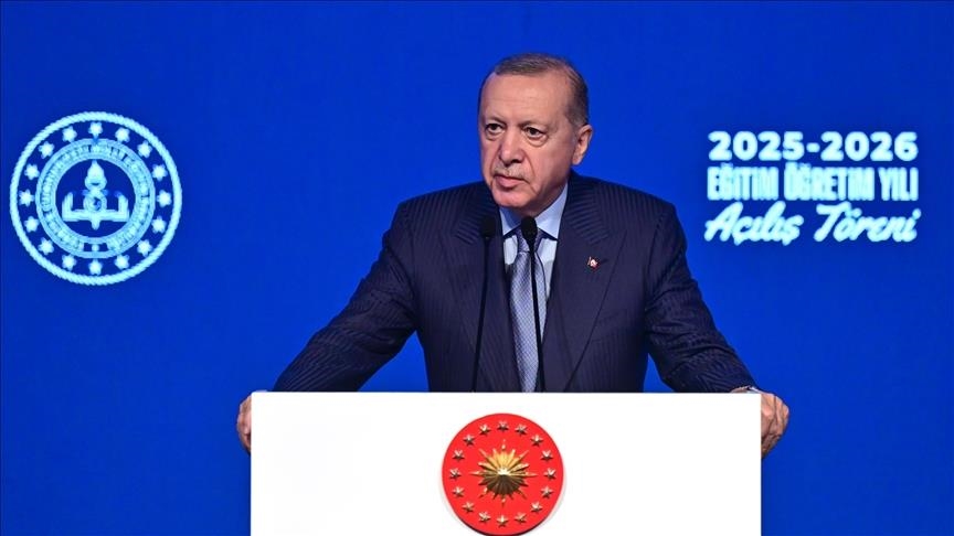 اردوغان: «خانواده» و «وطن سبز» محور اصلی فعالیت‌های آموزشی ترکیه هستند