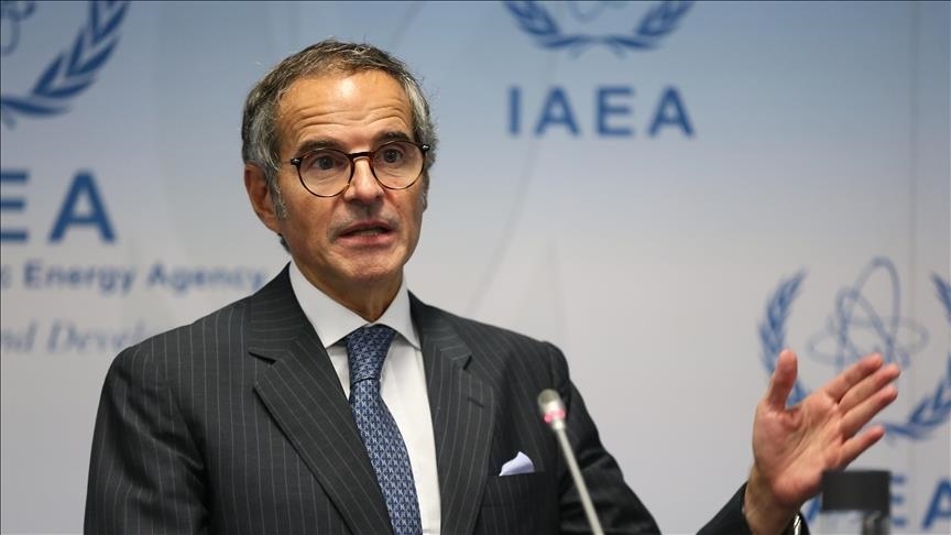  گروسی: مذاکرات آژانس بین‌المللی انرژی اتمی با ایران پیشرفت کرده است