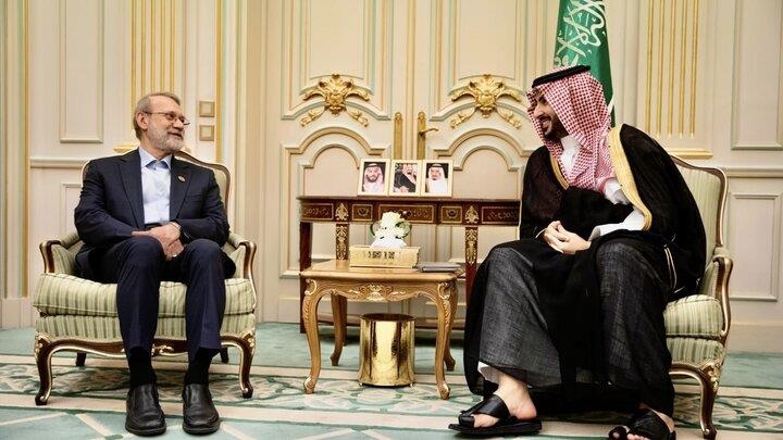  دیدار دبیر شورای عالی امنیت ایران با وزیر دفاع عربستان