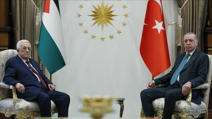  دیدار اردوغان و محمود عباس در آنکارا