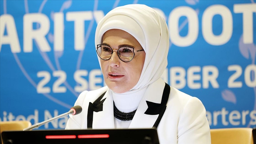  سخنرانی امینه اردوغان در نشست «همبستگی جهانی از خانواده آغاز می‌شود» سازمان ملل