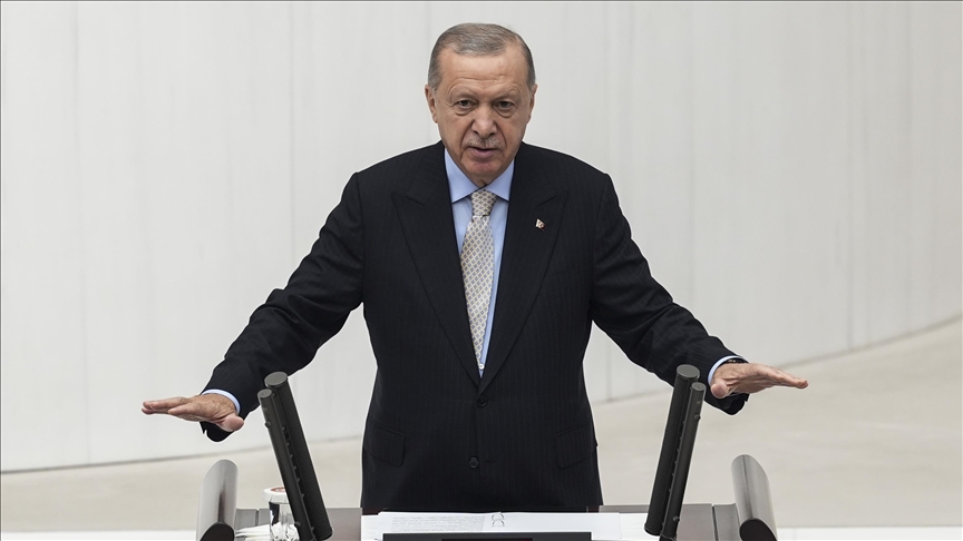  اردوغان: صلح، توسعه و رفاه ابدی منطقه با اتحاد ترک، کرد و عرب ساخته خواهد شد