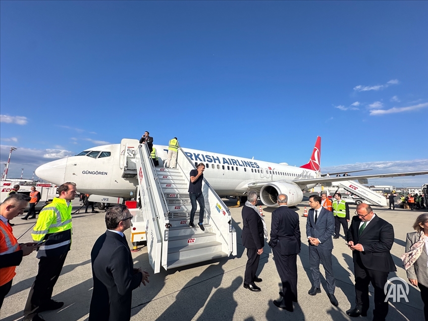  ترکیش ایرلاینز فعالان بازداشت شده توسط اسرائیل را به استانبول آورد