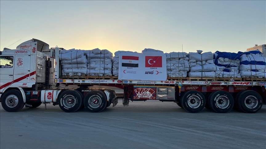  آفاد: ارسال کمک‌های بشردوستانه ترکیه به غزه ادامه دارد