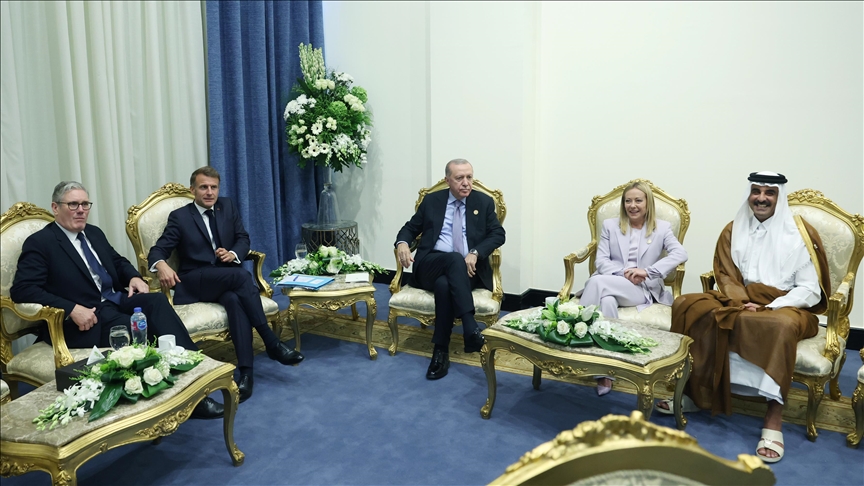 دیدار اردوغان و ملونی در شرم‌الشیخ