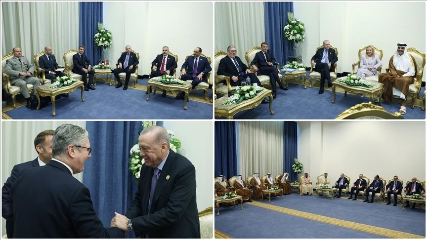 ترافیک دیپلماتیک رئیس‌جمهور اردوغان در &#171;نشست صلح شرم الشیخ&#187;